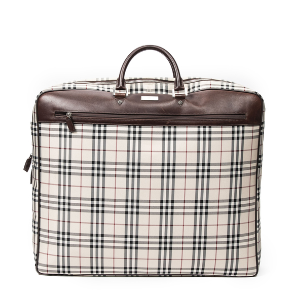 Burberry Large Zip Around Travel Bag - Picture 1 of 10